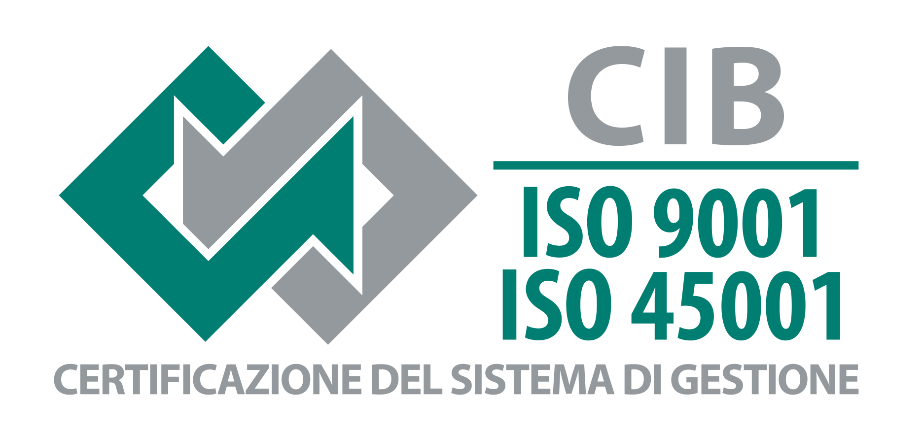 Certificazione ISO 9001 e ISO 45001